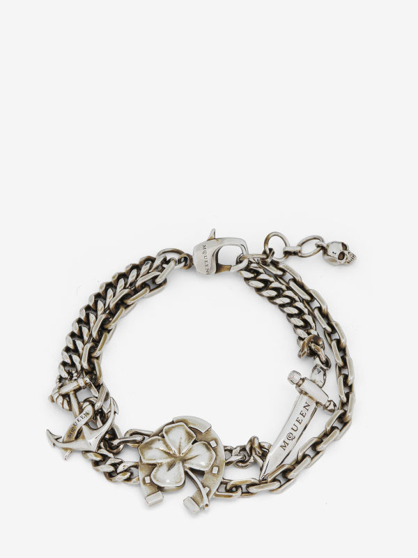 ALEXANDER MCQUEEN - Accumulation Bracelet - Item 836766J161N1500
